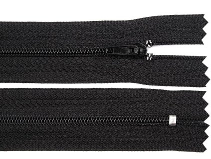 Spirálový zip No 3 délka 45 cm pinlock (Balení 1 ks, Varianta 304 hnědá čokoládová)