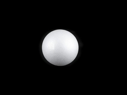 Koule Ø2,5 cm polystyren (Balení 100 ks, Varianta bílá sněžná)