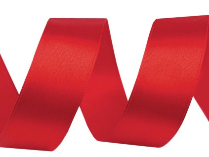 Atlasová stuha šíře 30 mm POL (Balení 27 m, Varianta 1 (3001) bílá)