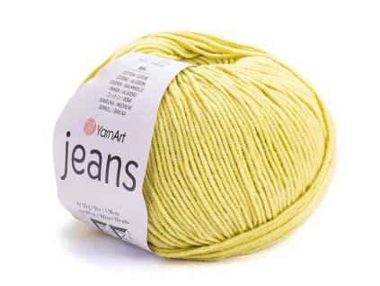 Pletací příze Jeans 50 g (Balení 1 ks, Varianta 1 (01) bílá)