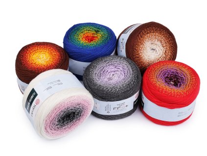 Pletací příze Flowers merino 225 g (Balení 1 ks, Varianta 546 krémová světlá růžová)