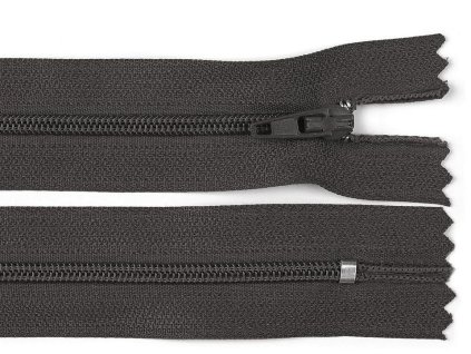 Spirálový zip No 3 délka 50 cm pinlock (Balení 1 ks, Varianta 148 červená)