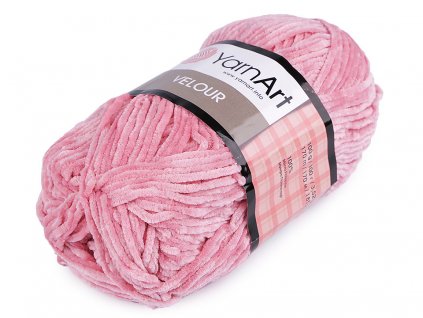 Pletací žinylková příze Velour 100 g (Balení 1 ks, Varianta 1 (840) bílá)