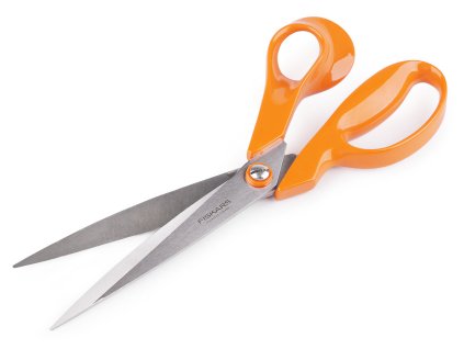 Krejčovské nůžky Fiskars délka 27 cm (Balení 1 ks, Varianta 1 oranžová)