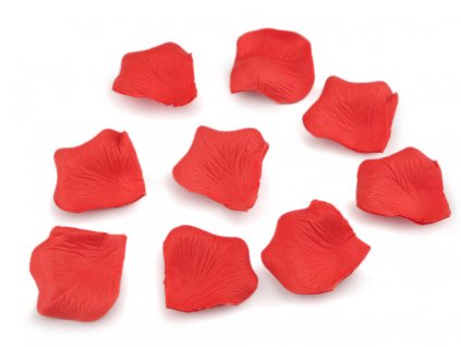 Dekorace plátky růží (Balení 1 sáček, Varianta 1 (20) bílá)