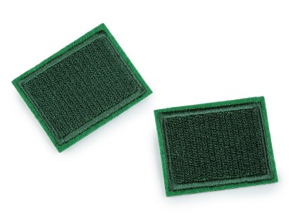 Nažehlovací záplaty pro opravy dírek i zdobení 3x4 cm (Balení 10 ks, Varianta 4 modrá světlá)