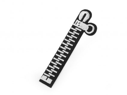 Nažehlovačka zip (Balení 10 ks, Varianta 2 černá)