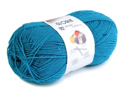 Pletací příze Gloria 50 g (Balení 1 ks, Varianta 1 (57076) bílá)