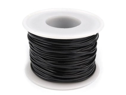 Šňůra z eko kůže šíře 1,5 mm (Balení 25 m, Varianta 2 zlatá sv.)