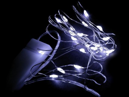 LED osvětlení na baterie na dekorace (Balení 1 ks, Varianta bílá studená)