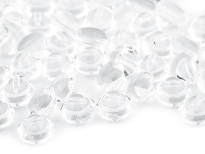 Knoflík transparent velikost 16" (Balení 100 ks, Varianta 1 transparent)