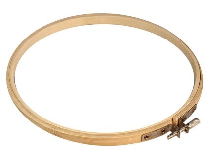 Vyšívací kruh bambusový Ø19,7 cm (Balení 1 ks, Varianta bambus světlý)