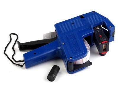 Kleště etiketovací ruční jednořadé (Balení 1 ks, Varianta 1 modrá kobaltová)