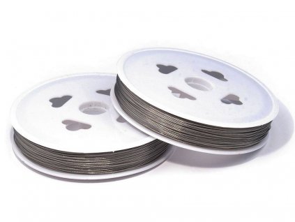 Nylonové lanko Ø0,45 mm (Balení 1 ks, Varianta 1 platina)