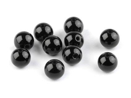 Minerální korálky Onyx Ø6 mm (Balení 10 ks, Varianta onyx)