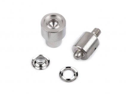 Piston k nýtování průchodek vnitřní Ø5,5 a 7 mm (Balení 1 sada, Varianta 1 (5,5x5 mm) stříbrná)