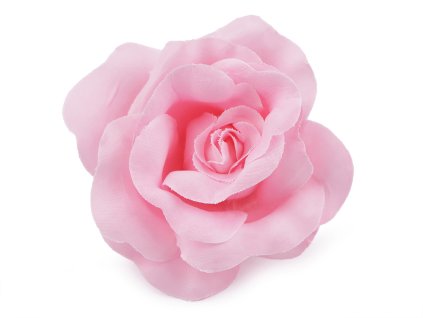 Brož / ozdoba růže Ø6 cm (Balení 1 ks, Varianta 1 bílá)
