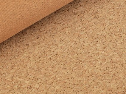 Korková látka / metráž (Balení 1 m, Varianta 3 (180 g/m2) hnědá přírodní)