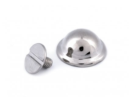 Ozdobný šroubovací nýt / nožičky na kabelky Ø13 mm (Balení 5 pár, Varianta 1 nikl)