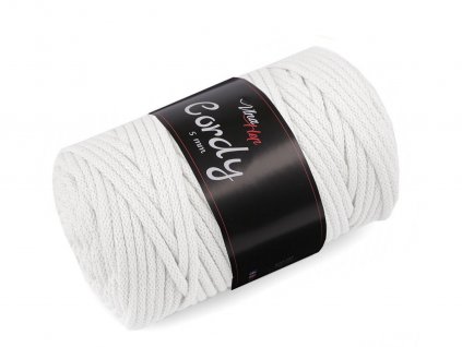 Provázková příze 100 m Cordy (Balení 1 ks, Varianta 7 (8001) černá)