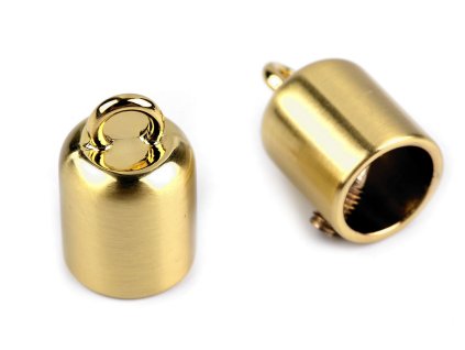 Kovová koncovka na šňůru Ø9 mm (Balení 2 ks, Varianta 1 nikl)