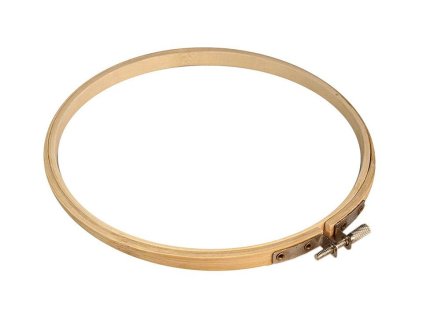 Vyšívací kruh bambusový Ø15 cm (Balení 1 ks, Varianta 1 (Ø15 cm) bambus světlý)