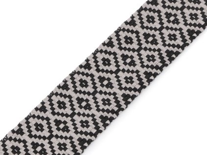 Oboustranný popruh šíře 50 mm (Balení 1 m, Varianta 1 béžová)