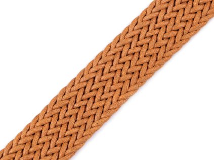 Splétaný popruh šíře 32 mm (Balení 1 m, Varianta 1 režná světlá)