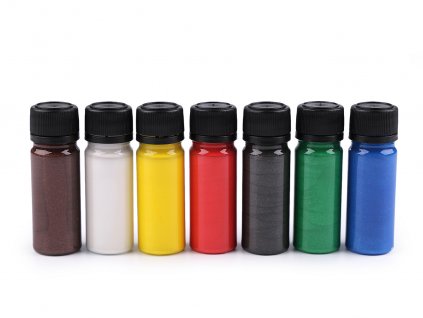 Sada barev na textil Art e Miss; na tmavý textil, neon, metalický (Balení 1 sada, Varianta mix č. 4 metalic)