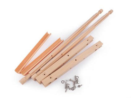 Vyšívací rám nastavitelný 30,5x54,5 cm (Balení 1 ks, Varianta přírodní sv.)