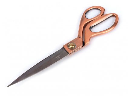 Krejčovské nůžky délka 26,5 cm (Balení 1 ks, Varianta měděná)