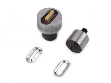Piston k nýtování oválných průchodek 4x16 mm, 5x18 mm (Balení 1 sada, Varianta 1 (16x4 mm) nikl)