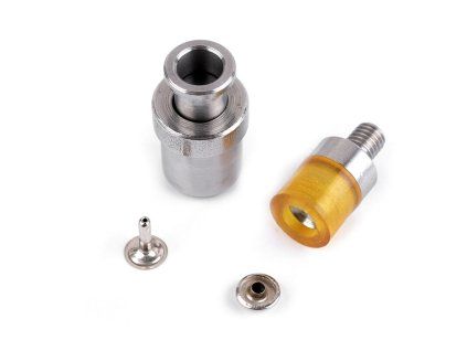 Piston na půlkulaté nýty Ø10 mm (Balení 1 sada, Varianta barva nikl)