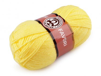 Pletací příze Favori 100 g (Balení 1 ks, Varianta 4 (039) růžová sv.)