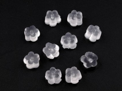 Náušnicová zarážka 3x5 mm (Balení 5 g, Varianta transparent)
