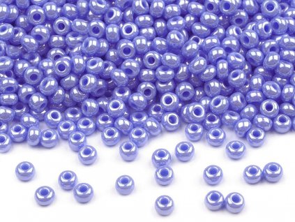 Rokajl Preciosa perleť 10/0 - 2,3 mm (Balení 20 g, Varianta 46102 bílá)