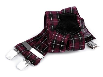 Šle šíře 3,5 cm délka 120 cm (Balení 1 ks, Varianta 3 šedá černá)