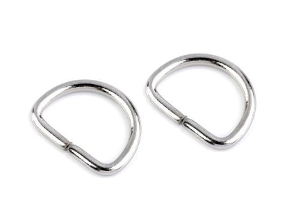 Polokroužek šíře 20 mm (Balení 10 ks, Varianta 1 nikl)