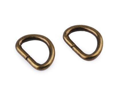 Polokroužek šíře 15 mm (Balení 10 ks, Varianta 1 nikl)