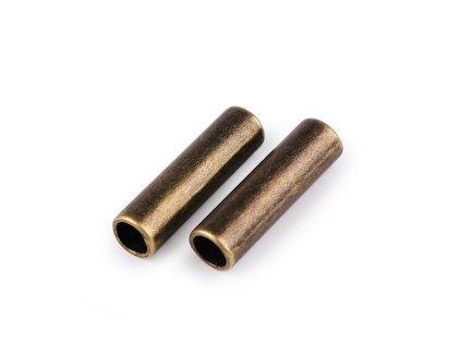 Kovová koncovka na šňůru Ø5,6 mm / ozdoba (Balení 2 ks, Varianta 1 nikl)