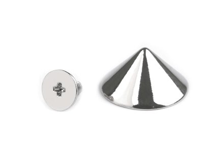 Ozdobný šroubovací hrot / nýt / nožičky na kabelky Ø13 mm (Balení 5 pár, Varianta 1 nikl)