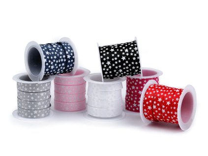 Rypsová stuha šíře 10 mm (Balení 1 ks, Varianta 1 bílá)