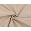 Velvet / samet strukturovaný jednobarevný (Balení 1 m, Varianta 1 Off White)