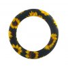 Silikonový kroužek 65mm (1ks) - black sunflower