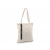 Textilní taška / crossbody bavlněná 33x38 cm (Balení 1 ks, Varianta 1 režná světlá)