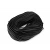 Kožený řemínek plochý šíře 3 mm metráž (Balení 1 m, Varianta 1 hnědá světlá)