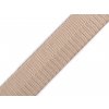 Hladký oboustranný popruh s leskem šíře 25 mm (Balení 1 m, Varianta 1 Off White)