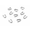 Šlupna z nerezové oceli 2x10 mm (Balení 10 ks, Varianta 1 (3,5 mm) platina)