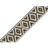 Oboustranný popruh šíře 38 mm (Balení 1 m, Varianta 1 olivová zeleň)
