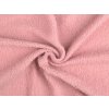 Teddy plyšová látka oděvní / dekorační (Balení 1 m, Varianta 1 (1) (245 g/m²) bílá)